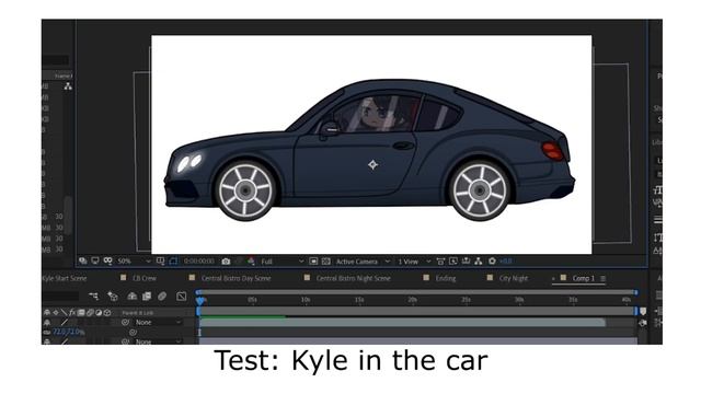 Test Animations || Live2d || After Effects смотреть онлайн
