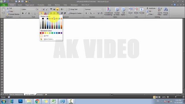 Aplikasi Perpustakaan Sekolah Berbasis Excel | PART 1 смотреть онлайн