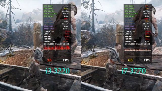 i3 3220 vs i7 3770 - Test 9 Games смотреть онлайн