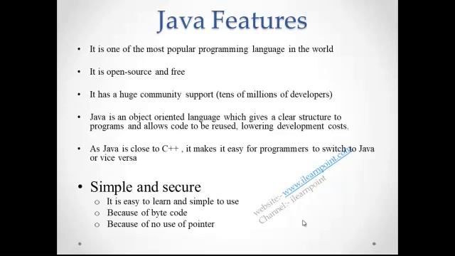 Java introduction смотреть онлайн
