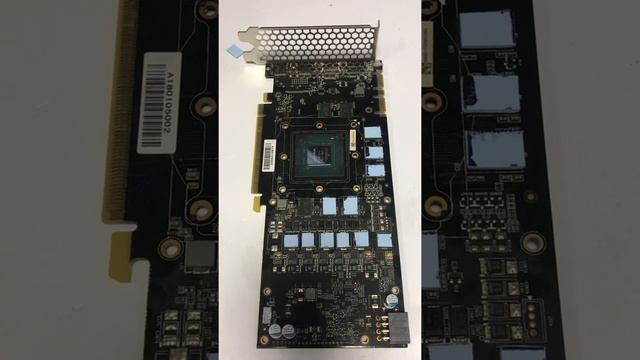 Замена термопасты и термопрокладок на видеокартах nvidia P104-100 смотреть онлайн