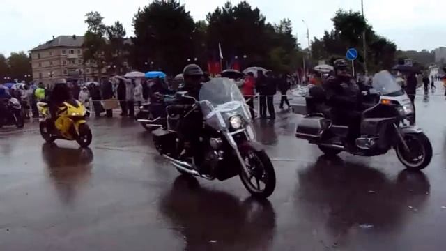 Байкеры в Амурске на День города 2018г. смотреть онлайн