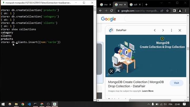 MongoDB Course 5 : Create Collection with MongoDB in Arabic Darija دورة بالدارجة لتعلم Mongodb смотреть онлайн
