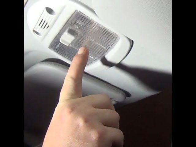 Замена лампы освещения салона лада гранта. смотреть онлайн