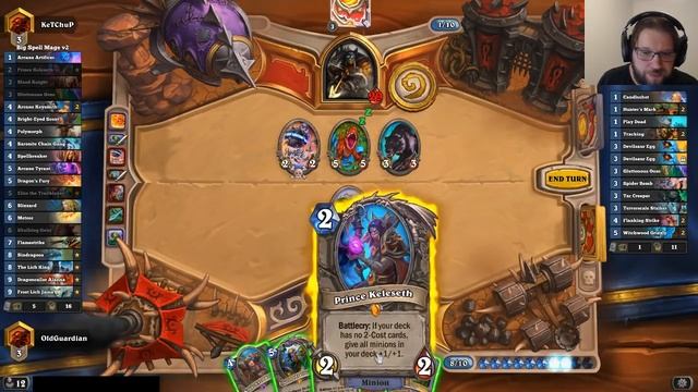 How to play Big Spell Mage / Control Mage (Hearthstone Boomsday deck guide) смотреть онлайн