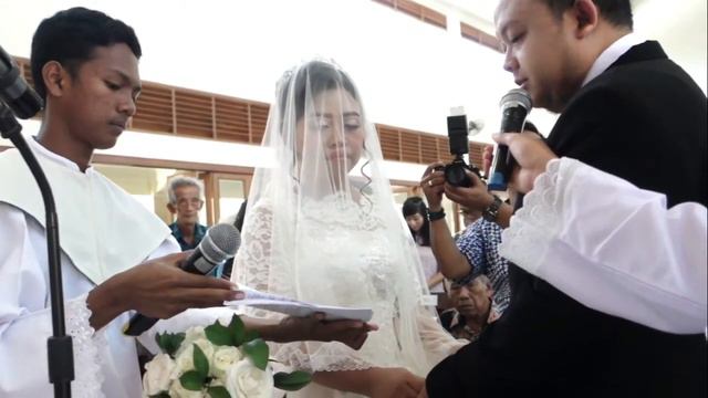 Wedding Dina Dan Danang | Gereja Santo Yakobus Bantul Yogyakarta