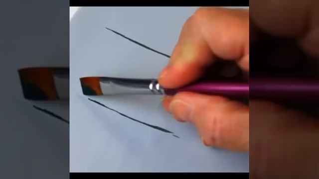 Как нарисовать елку красками.How to draw a tree paints смотреть онлайн