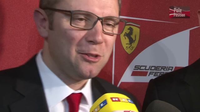Ferrari Team Principal Stefano Domenicali at F1 launch 2013 | Pole Position смотреть онлайн