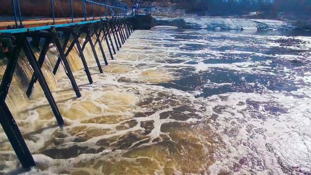 водопад/waterfall. #waterfall #водопад #водопады #гребля #плотина смотреть онлайн