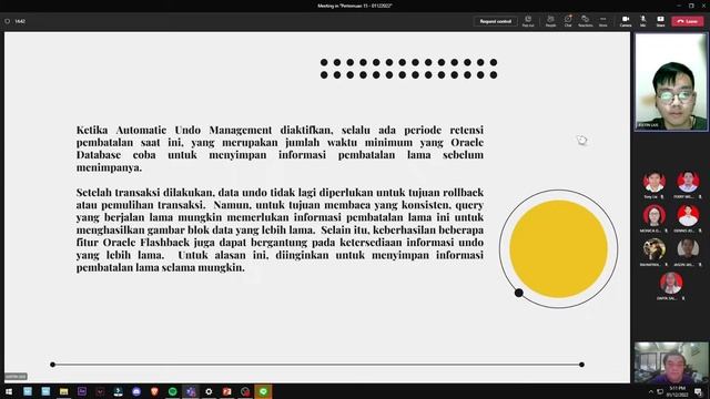 Presentasi Oracle Database Administrator [ Managing Undo Data ] смотреть онлайн