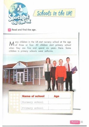 Учебник Спотлайт Быкова 3 класс стр.21.