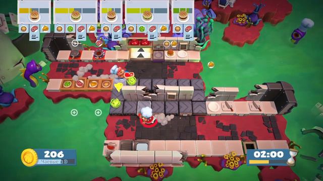 Overcooked 2 -прохождение, уровень 6-5 смотреть онлайн