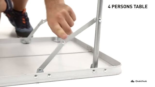 СКЛАДНОЙ ПОХОДНЫЙ СТОЛ НА 4 ЧЕЛОВЕК QUECHUA смотреть онлайн