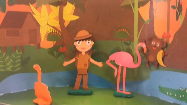 Stop Motion filmpje van Saar (4 jaar) смотреть онлайн