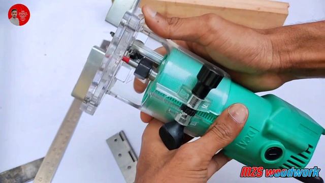देखिए Trimmer - Router Machine से कब्जा कैसे लगाते हैं / Router Machine Se Kabje Lagana Sikhe ⚒️
