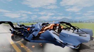 АНТИЛОБОВОЙ УДАР! КАК СПАСТИ УСНУВШЕГО ЗА РУЛЁМ | BeamNG.drive