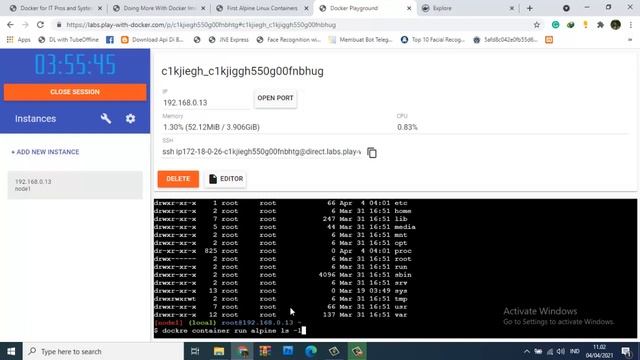 Linux alpine dengan docker смотреть онлайн