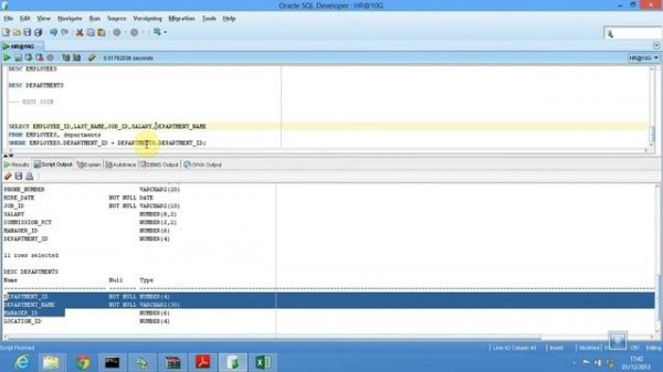 Tutorial 4 Oracle SQL Developer Tool -Full Database Course for Beginners
