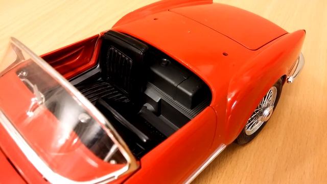 LANCIA AURELIA B 24 SPIDER (1955) BBurago 1/18 Italy смотреть онлайн