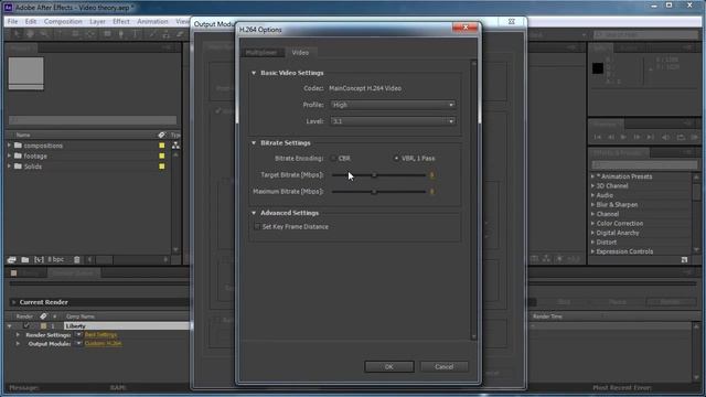 Как экспортировать файлы в After Effects