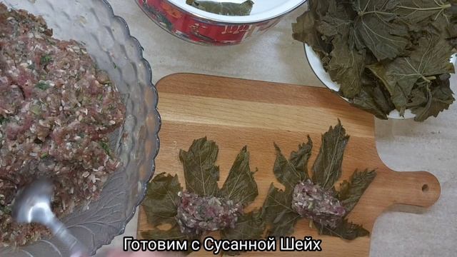 ВКУСНЯТИНА АРМЯНСКОЙ КУХНИ ???Долма в виноградных листьях. Готовим с Сусанной Шейх. #500subs смотреть онлайн