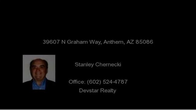 39607 N Graham Way: Anthem Parkside 4 Bed Hme 3 Car Garage Amenities смотреть онлайн