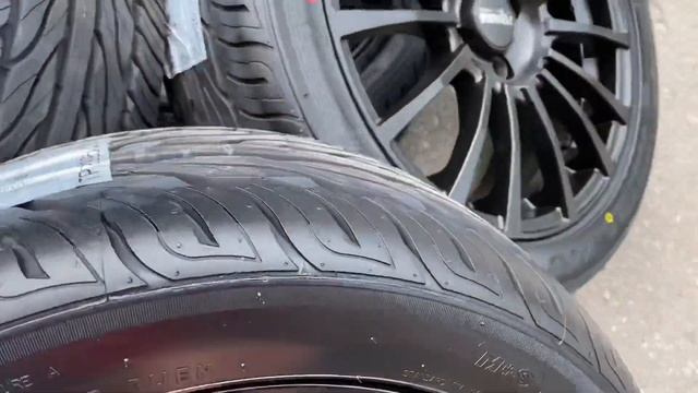 Доставка летних колес в сборе нашему клиенту в Самару! Диски Proma цунами 17”, Шины Maxxis 205/40/1