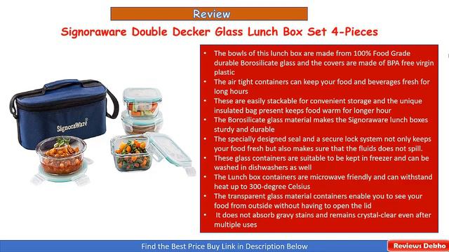 Best 5 Lunch Box in India - Review | Stainless Steel and Glass Lunch Boxes смотреть онлайн