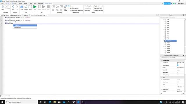 How to script in ROBLOX Studio - While Loops (2020 Basics) Making a light changing Cube смотреть онлайн