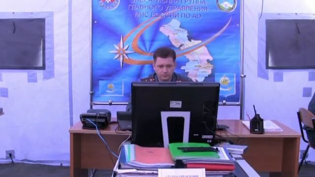 Развёртывание ППУ в рамках Всероссийских комплексных учений 23.04.13.