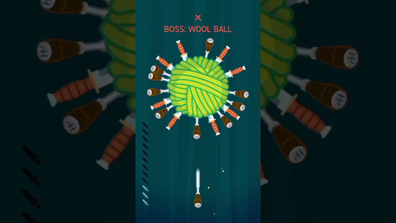 Knife Hit: BOSS WOOL BALL смотреть онлайн
