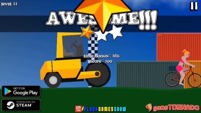 Short Ride (3 Star) Full Game Walkthrough All Levels смотреть онлайн