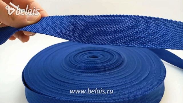 Лента окантовочная полипропиленовая (синяя, ширина 30 мм.) — belais смотреть онлайн
