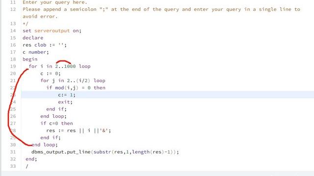 Print Prime Numbers Hackerrank Solution - PL/SQL || Hackerrank SQL | realNameHidden смотреть онлайн