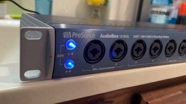 PreSonus AudioBox 1818VSL 24Bit/96K USB 2.0 Recording interface - w/ AC Adapter