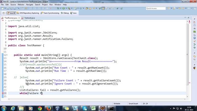 Junit Failure Class смотреть онлайн