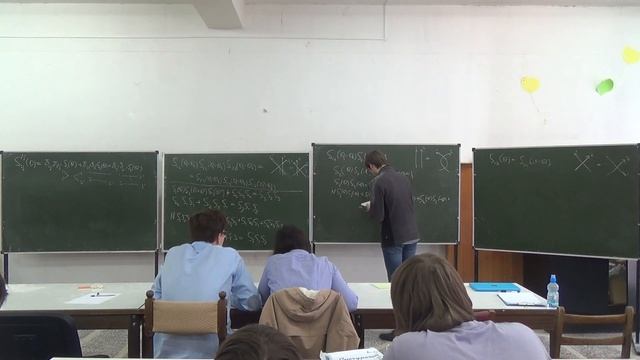 Сигма-модели 4 -- Трунин Дмитрий -- Точная S-матрица для O(N)-модели смотреть онлайн