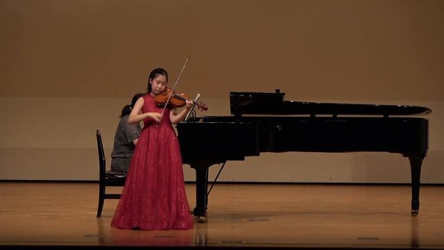 池田　美織（ヴァイオリン）ドヴォルザーク/ヴァイオリン協奏曲　イ短調　作品53　第1楽章(第43回全日本ジュニアクラシック音楽コンクール全国大会)