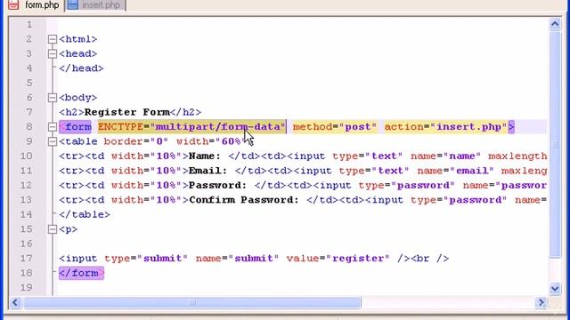 43 Uploading a File part 1 (Section PHP & MySQL) смотреть онлайн