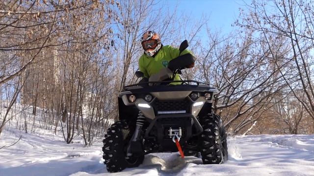 Электрический квадроцикл Linhai-Yamaha 4х4 смотреть онлайн