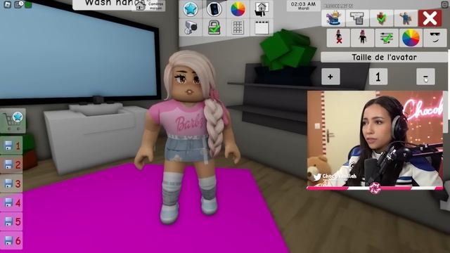 CHOCOH sur ROBLOX BROOKHAVEN ! (je kiffe) смотреть онлайн