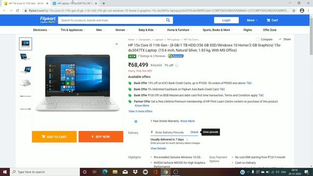 hp i5 11th generation 15s-du3047tx laptop unboxing|| Hp laptop unboxing смотреть онлайн