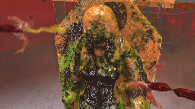 Tifa Gets A Monstrous Gunging In The Monster Splash!