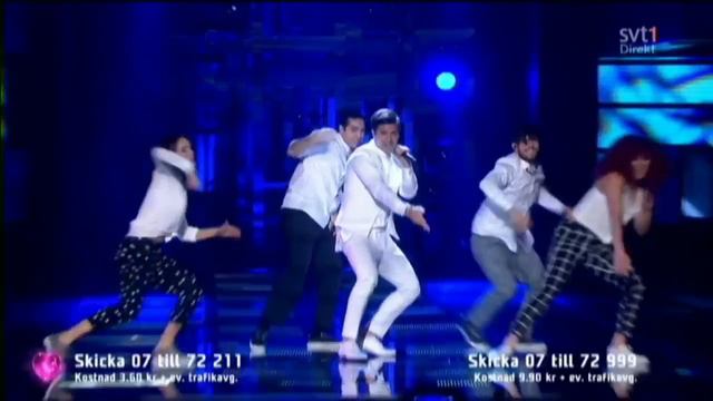 Eric Saade - Sting (Melodifestivalen 2015) HD смотреть онлайн