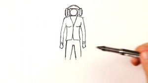 Как нарисовать Спикер Вумен из Скибиди Туалет