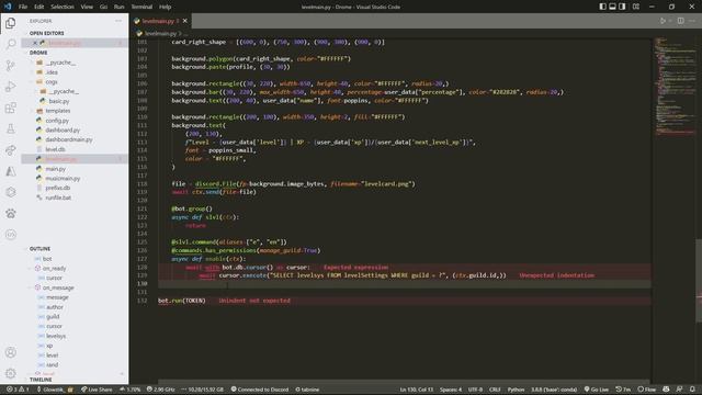 [NEW] Discord Leveling Bot | Toggling Command| Part 3 | Python смотреть онлайн