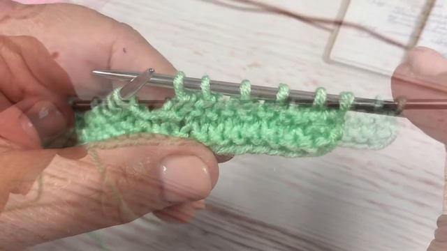 Узоры спицами. Горизонтальные полоски. смотреть онлайн