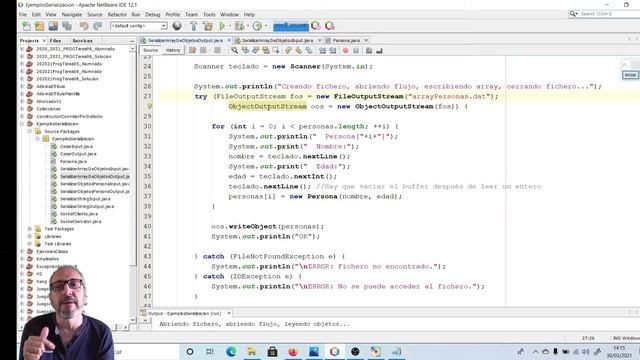 En 5 minutos... (más o menos) Serializar un array de objetos en Java смотреть онлайн