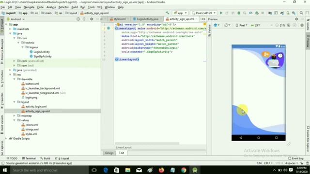 Create User Login and registration with username and password in Android studio. смотреть онлайн