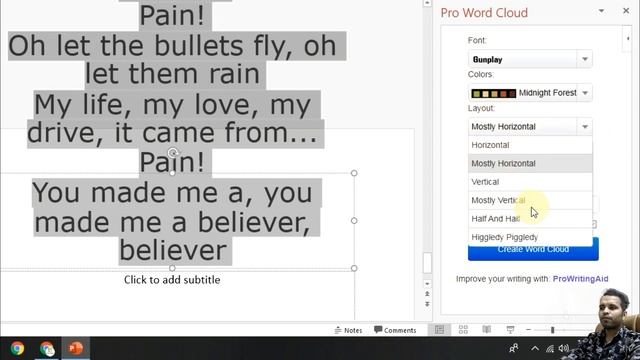 ? ? ? How to create word cloud in Powerpoint смотреть онлайн